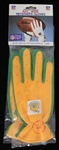 Vintage Green Bay Packer Wide Reciever Gloves