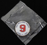 1999 Ted Williams Boston Red Sox Ted Williams Night Commemorative Pin