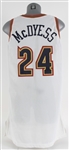 1995-96 Antonio McDyess Denver Nuggets Game Worn Home Jersey (MEARS A8) Rookie Season