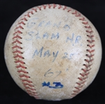 1967 Detroit Tigers Boston Red Sox OAL Cronin Game Used Baseball (MEARS LOA) Attributed to Jim Northrup Grand Slam