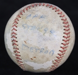 1967 Detroit Tigers Boston Red Sox OAL Cronin Game Used Baseball (MEARS LOA) Attributed to Jim Northrup Grand Slam
