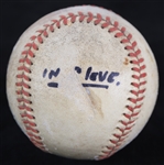 1968 Detroit Tigers Cleveland Indians OAL Cronin Game Used Baseball (MEARS LOA) Attributed to Jim Northrup Grand Slam