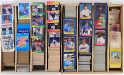 1980's-90's Massive Baseball Trading Card Collection - Lot of 10,000+