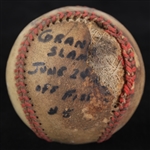 1968 Detroit Tigers Cleveland Indians OAL Cronin Game Used Baseball (MEARS LOA) Attributed to Jim Northrup Grand Slam