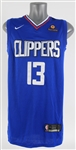 2019-20 Paul George Los Angeles Clipper Signed Swingman Jersey (*JSA*)