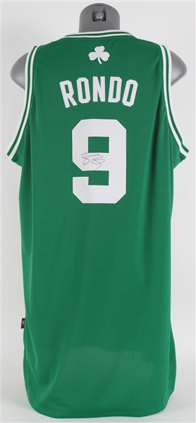 2013 Rajon Rondo Boston Celtics Signed Adidas Swingman Jersey (*Full JSA Letter*)