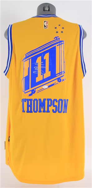 2015-17 Klay Thompson Golden State Warriors Signed Adidas Swingman Jersey (*JSA*)