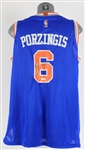 2015-18 Kristaps Porzingis New York Knicks Signed Jersey (*JSA*)