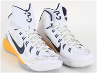 2014-15 Paul George Indianapolis Pacers Signed Nike Hyperdunk Promo Sample Sneakers (MEARS LOA/*JSA*)