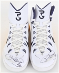 2014-15 Paul George Indianapolis Pacers Signed Nike Hyperdunk Promo Sample Sneakers (MEARS LOA/*JSA*)