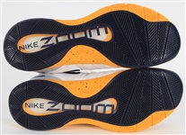 2014-15 Paul George Indianapolis Pacers Signed Nike Zoom HyperRev Promo Sample Sneakers (MEARS LOA/*JSA*)