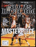2014 Kawhi Leonard San Antonio Spurs Signed Sports Illustrated Magazine (*JSA*)