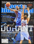 2014 Kevin Durant Oklahoma City Thunder Signed Sports Illustrated Magazine (*JSA*)