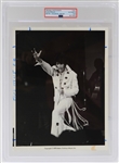 1970 Elvis Presley King of Rock n Roll 8 x 10 MGM Photo (PSA Slabbed Type 1)