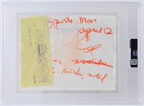 1942 Earliest Known Warren Spahn Boston Braves Rookie Season 7 x 9 Original News Service Photo (PSA Slabbed Type 1)
