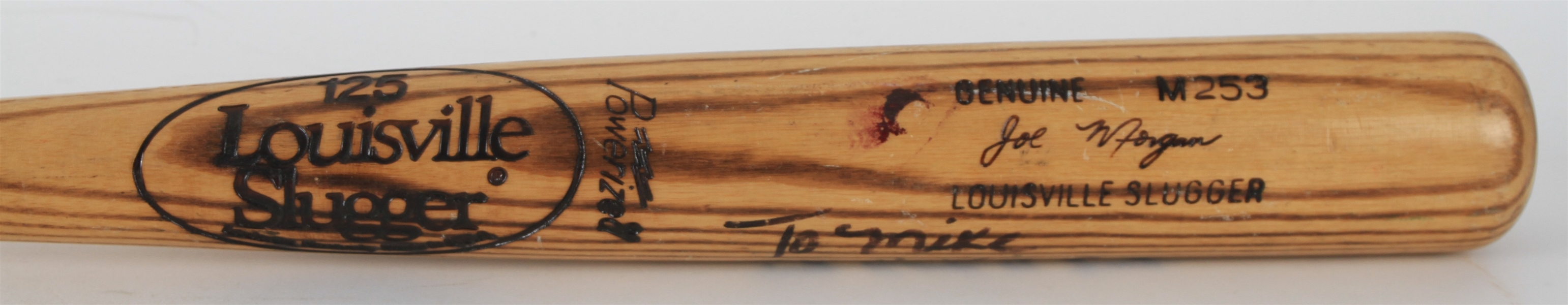 1980-83 Joe Morgan Signed Louisville Slugger Professional Model Bat (MEARS LOA/JSA)