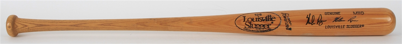 1986-88 Nolan Ryan Houston Astros Signed Louisville Slugger Bat (MEARS A5/JSA)
