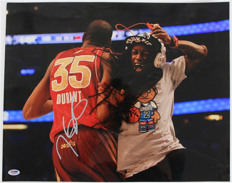 2012 Kevin Durant Oklahoma City Thunder Signed 16" x 20" Photo (PSA/DNA)