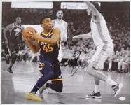 2017-22 Donovan Mitchell Utah Jazz Signed 16" x 20" Photo (*JSA*)