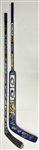 2003-06 Milwaukee Admirals Team Signed Hockey Sticks - Lot of 2 (MEARS LOA/JSA)