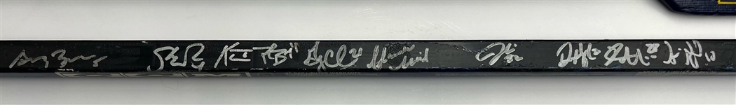 2003-06 Milwaukee Admirals Team Signed Hockey Sticks - Lot of 2 (MEARS LOA/JSA)
