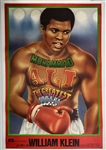 1974 Muhammad Ali The Greatest 33" x 48" Linenbacked French Language Poster