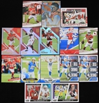 2019-22 Quarterbacks Football Trading Cards - Lot of 15 w/ Patrick Mahomes, Tom Brady, Justin Herbert & More