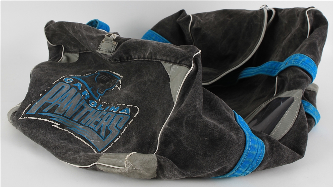 1990s Carolina Panthers Team Equipment Bag (MEARS LOA)