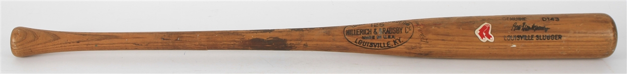 1977-79 Bob Montgomery Boston Red Sox H&B Louisville Slugger Professional Model Game Used Bat (MEARS LOA) 