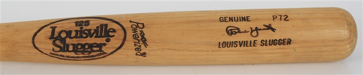 1983-85 Robin Yount Milwaukee Brewers Louisville Slugger Professional Model Game Used CORKED Bat (MEARS A9)