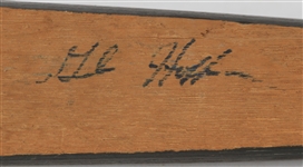 1983 Glenn Hoffman Boston Red Sox Signed Adirondack Professional Model Game Used Bat (MEARS LOA/JSA)