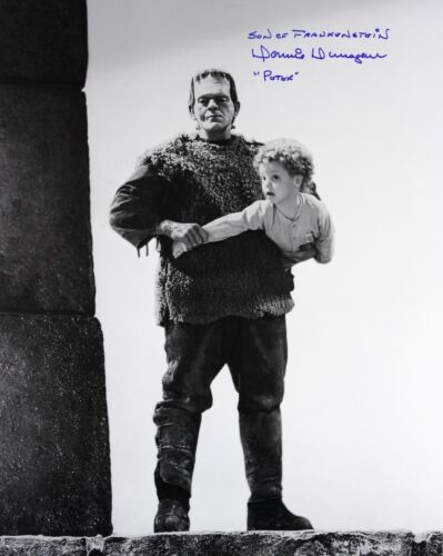 1939 Donnie Dunagan Son of Frankenstein Signed LE 16x20 B&W Photo (JSA)