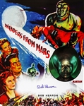 1953 Bob Herron Invaders from Mars Signed LE 16x20 Color Photo (JSA)