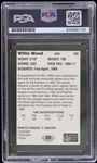 1990s Willie Wood Green Bay Packers Signed Super Bowl II Trading Card (PSA/DNA Slabbed)