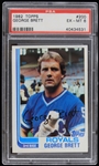 1982 George Brett Kansas City Royals #200 Trading Card (PSA EX-MT 6)