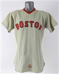 1972 John Kennedy Boston Red Sox Game Worn Road Jersey (MEARS A8)