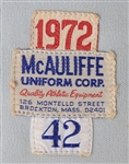 1972 John Kennedy Boston Red Sox Game Worn Road Jersey (MEARS A8)