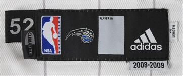 2008-09 Dwight Howard Orlando Magic Home Jersey (MEARS A5)