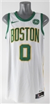 2018-19 Jayson Tatum Boston Celtics City Jersey (MEARS A5)