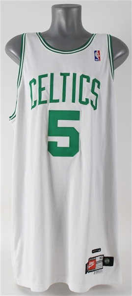 1998-99 Ron Mercer Boston Celtics Game Worn Home Jersey (MEARS LOA)