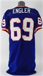 1997 Derek Engler New York Giants Home Jersey (MEARS LOA)