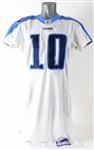 2011 Jake Locker Tennessee Titans Road Jersey (MEARS LOA)