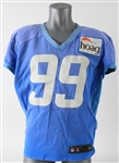 2021 Jerry Tillery Los Angeles Chargers Practice Jersey (MEARS LOA/Team COA)