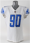 2017 Cornelius Washington Detroit Lions Game Worn Road Jersey (MEARS LOA)