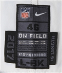 2017 Cornelius Washington Detroit Lions Game Worn Road Jersey (MEARS LOA)
