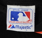 1980's Baltimore Orioles Half Zip Warm Up (MEARS LOA)