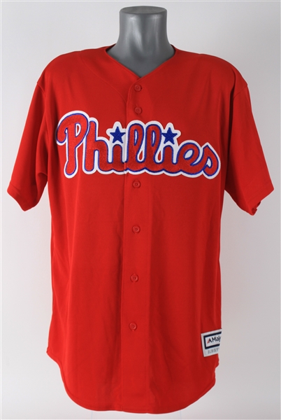 2018-19 Juan Miranda Philadelphia Phillies Minor League Jersey (MEARS LOA)
