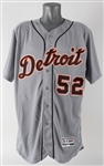 2016 Rich Dubee Detroit Tigers Game Worn Road Jersey (MEARS LOA)