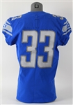 2018 Kerryon Johnson Detroit Lions Home Jersey (MEARS LOA)