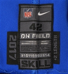 2018 Kerryon Johnson Detroit Lions Home Jersey (MEARS LOA)